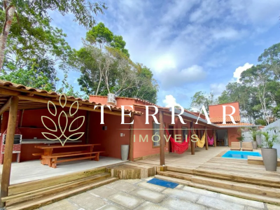 CASA TEMPORADA / PISCINA /  COM 3 SUÍTES AR-CONDICIONADO EM TODAS / COZINHA COMPLETA
